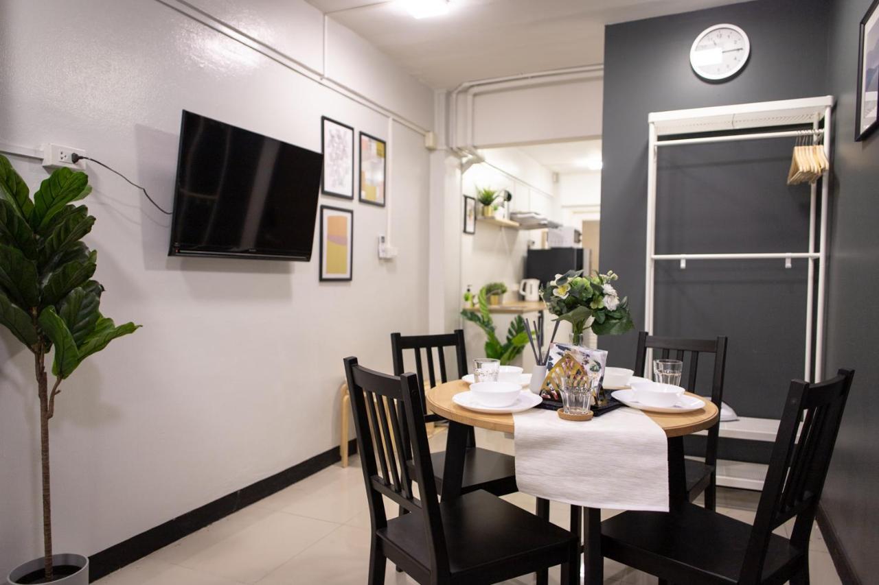 T1 Large Studio Full Kitchen 100M. To Bts 曼谷 外观 照片